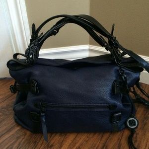 Black Like New Elliott Lucca Leather Bag